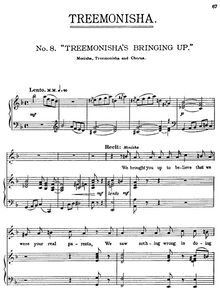 Partition No., Treemonisha s Bringing-Up, Treemonisha, Opera in Three Acts