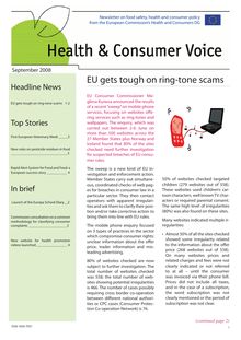 Health & consumer voice