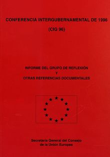 Conferencia Intergubernamental de 1996 (CIG 96)