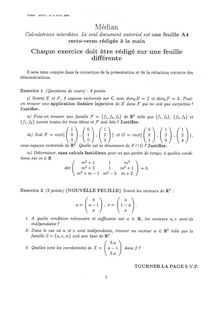 Intégration – Algèbre linéaire – Fonctions de plusieurs variables 2005 Tronc Commun Université de Technologie de Belfort Montbéliard