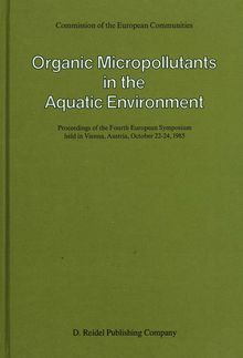 Organic micropollutants in the aquatic environment