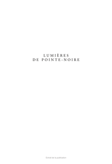 LUMIÈRES DE POINTE-NOIRE
