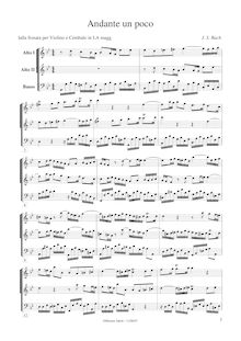 Partition complète, 6 violon sonates, 6 Sonaten für Clavier und Violine