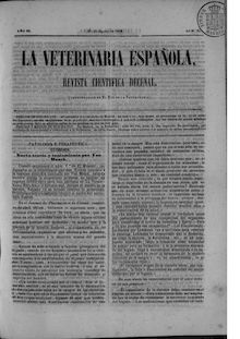 La veterinaria española, n. 075 (1859)