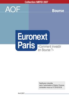 MG Bourse euronext  NEW