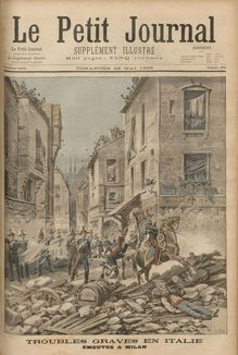 LE PETIT JOURNAL SUPPLEMENT ILLUSTRE  N° 393 du 29 mai 1898