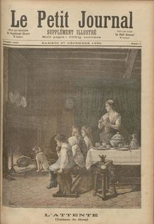 LE PETIT JOURNAL SUPPLEMENT ILLUSTRE  N° 5 du 27 décembre 1890