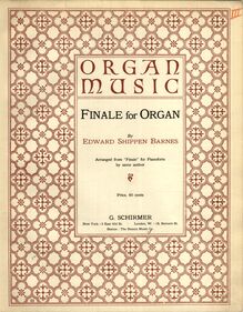 Partition couverture couleur, 6 pièces, 6 Pieces for Piano (1909)
