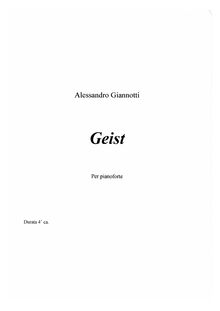 Partition complète, Geist, Giannotti, Alessandro