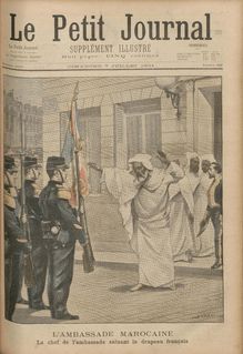 LE PETIT JOURNAL SUPPLEMENT ILLUSTRE  N° 555 du 07 juillet 1901