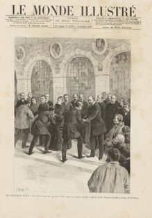 LE MONDE ILLUSTRE  numéro 1527 du 03 juillet 1886