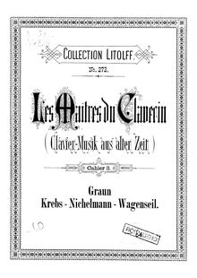 Partition Volume 3, Les maitres du clavecin, Clavier-musik aus alter Zeit ; Old Keyboard Music