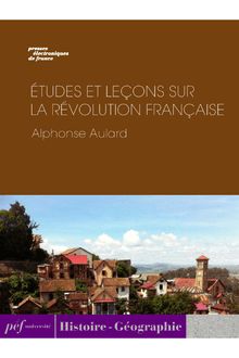 Études et leçons sur la Révolution française