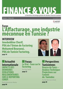 Newsletter Finance&Vous Février 2012
