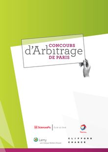 Concours d arbitrage de Paris - Portail des Masters de Sciences Po ...
