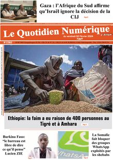 Quotidien Numérique d’Afrique du 02/02/2024