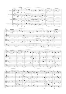 Partition I, Finale, corde quatuor No.12, Op.127, E♭ major, Beethoven, Ludwig van