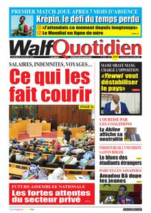 Walf Quotidien n°9102 - du vendredi 29 juillet 2022