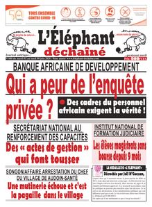 L’Éléphant Déchaîné  n°680 - Du du mardi 02 au lundi 08 juin 2020