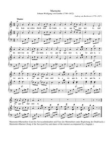 Partition complète, Eight chansons, Op.52, Acht Gesänge und Lieder, Op.52
