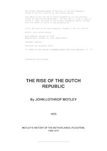 The Rise of the Dutch Republic — Complete (1566-74)