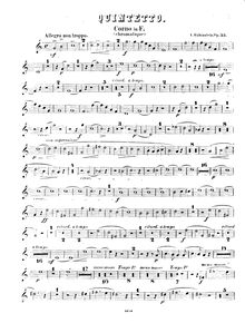 Partition cor , partie, quintette pour Piano et vents, Quintetto pour pianoforte, flute, clarinette, cor et basson, op. 55.