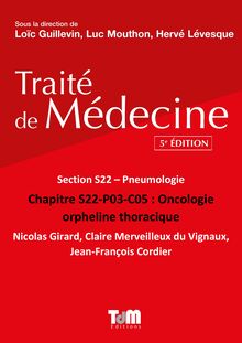 Oncologie orpheline thoracique