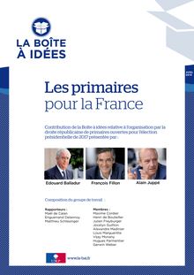 [RAPPORT] Les primaires pour la France