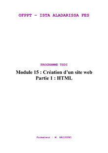 Cours html youssef