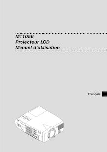 Notice Projecteur NEC  MT1056