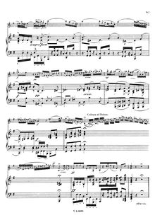 Partition additional partition de piano page pour David s candenza, 12 Sonate accademiche, Op.2