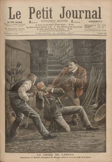 LE PETIT JOURNAL SUPPLEMENT ILLUSTRE  N° 856 du 13 avril 1907