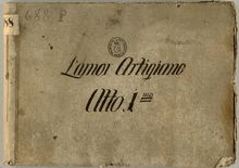 Partition Sinfonia, L’amore Artigiano, Latilla, Gaetano