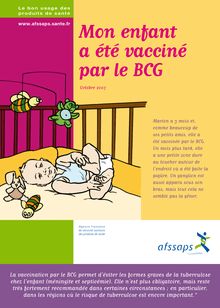 BCG : Mon enfant a été vacciné par le BCG: les 7 règles d'or