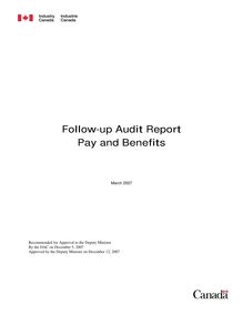 Follow-up Audit Report Pay and Benefits