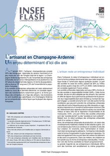L artisanat en Champagne-Ardenne : un enjeu déterminant d ici dix ans