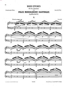 Partition complète (lower resolution), 3 Etudes, Drei Etüden für das Pianoforte, Op.104b