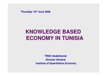 Microsoft powerpoint   triki l économie du savoir en tunisie2(engl)