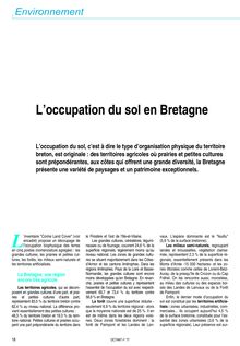 L occupation du sol en Bretagne (Octant n° 77)