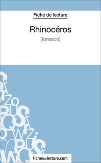 Rhinocéros d Ionesco (Fiche de lecture)