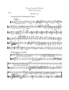 Partition altos, Die Schöpfung, Hob.XXI:2, The Creation, Haydn, Joseph