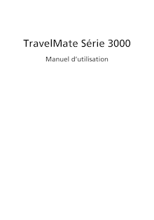 Notice Ordinateur portable Acer  TravelMate 3000
