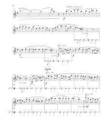 Partition , Pajarillo (, partie 3), Work pour alto saxophone solo
