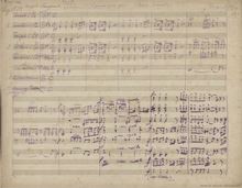 Partition complète, Sørgemarsch over Rikard Nordråk, Funeral March for Richard Nordraak par Edvard Grieg