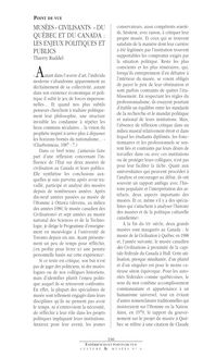 Musées « civilisants » du Québec et du Canada : les enjeux politiques et publics - article ; n°1 ; vol.6, pg 156-165