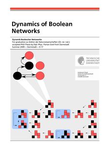Dynamics of Boolean networks [Elektronische Ressource] / by Florian Greil