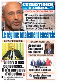 Le Quotidien d’Abidjan n°2937 - du Mercredi 30 septembre 2020