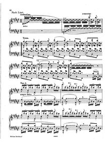 Partition Excerpt: Nach Liszt., Klavierübung en 5 Teilen, Busoni, Ferruccio