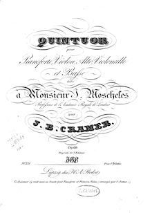 Partition parties complètes, Piano quintette en E ( Amicitia ), Op.69