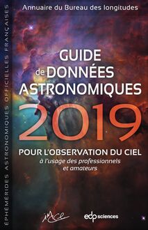Guide de données astronomiques 2019